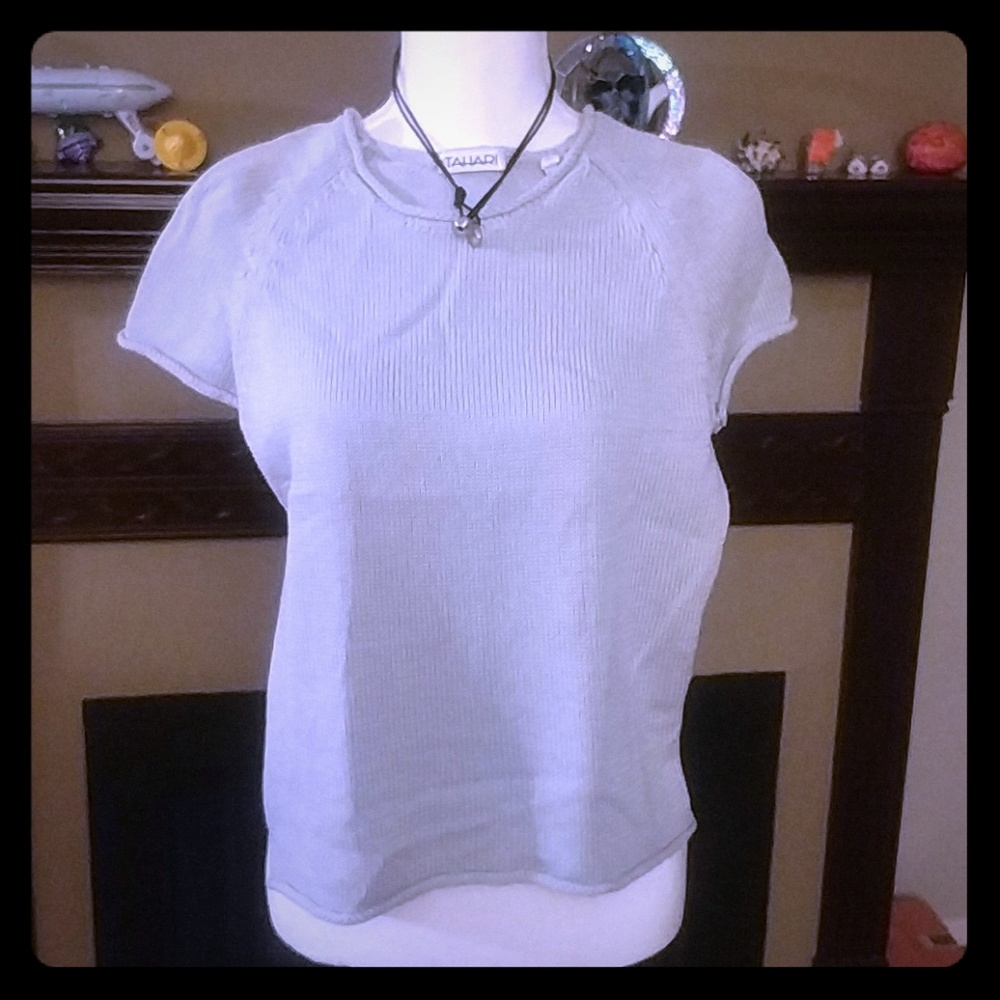 Tahari Blue Sweater